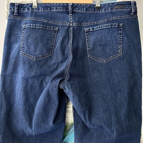 Jones New York Jeans Lexington Straight Women's Size 3X Blue Denim 43W/42 L - Picture 4 of 14